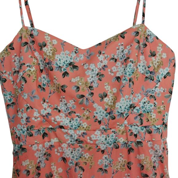 J Crew Liberty Fabric Ruffle Hem Midi Dress Size 4 Josephine Floral Print - Picture 3 of 15